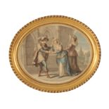 AFTER GIOVANNI BATTISTA CIPRIANI (1727 - 1785) AND FRANCESCO BARTOLOZZI (1727-1815) a pair of colour