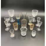 COLLECTION OF EUROPEAN DRINKING GLASSES, 18TH / 19TH CENTURY AND LATER