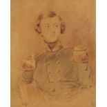 GEORGE RICHMOND (1809-1896) A portrait of a young military officer