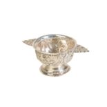 A DUTCH SILVER MINIATURE BRANDY BOWL