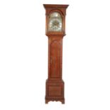 GEORGE III OAK LONGCASE CLOCK