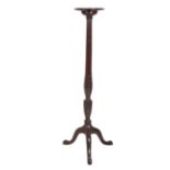 A MAHOGANY TORCHERE STAND, IN GEORGE II STYLE,