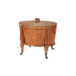 A FINE REGENCY MAHOGANY CELLARET ATTRIBUTED TO GILLOWS OF LANCASTER,