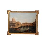 AFTER GIOVANNI ANTONIO CANAL (CANALETTO) (1697-1768) 'Capriccio of the Grand Canal with an imaginary