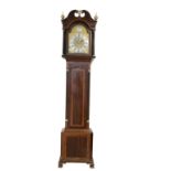 JOSEPH GRAY, DURHAM: A MAHOGANY LONGCASE CLOCK