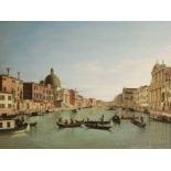 AFTER GIOVANNI ANTONIO CANAL (CANALETTO) (1697-1768) 'The Grand Canal with S. Simeone Piccolo'