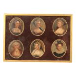 ASCRIBED TO GEORGE 'PERFECT' HARDING (1781-1853) A set of forty-eight portrait miniatures of Kings a