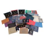 A LARGE NUMBER OF PROOF SETS AND COMMEMORATIVE COINS