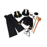 COLLECTION OF NAVAL UNIFORMS AND NAVAL DRESS SWORD