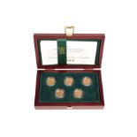 EDWARD VII GOLD SOVEREIGN MINT MARK COLLECTION