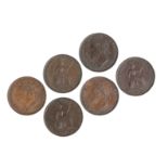 COLLECTION OF GEORGE III FARTHINGS
