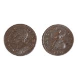 GEORGE II 1749 FARTHING