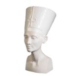 ROSENTHAL: A BISQUE PORCELAIN BUST OF NEFERTITI