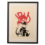 * WEST COUNTRY PRINCE AFTER BANKSY (B. 1974) 'Gangsta Rat'