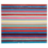 *RICHARD SLADDEN (1933-2020) A pair of horizontal stripe paintings