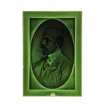 CARTERS (POOLE POTTERY): A PORTRAIT PLAQUE