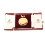 BARRAUD & LUNDS OF LONDON 18CT GOLD FULL HUNTER GENTLEMAN'S POCKET WATCH