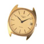 LONGINES GOLD PLATED GENTLEMAN'S WRIST WATCH