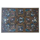 A FLORENTINE STYLE PIETRA DURA TABLE TOP