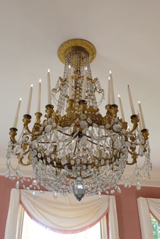 AN IMPORTANT EMPIRE CHANDELIER,
