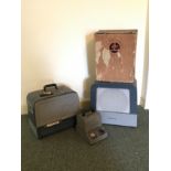 FILM PROJECTOR AND ACCESSORIES