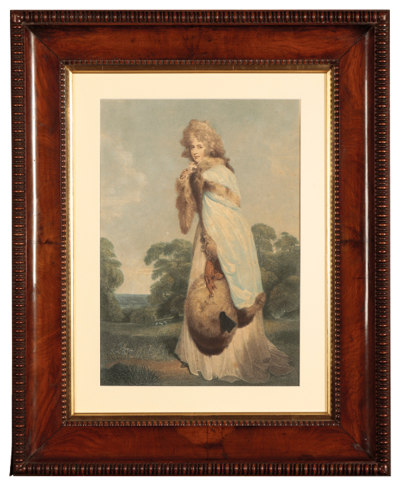 AFTER SIR THOMAS LAWRENCE (1769-1830) A full-length portrait of Elizabeth Farren