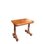 A WILLIAM IV MAHOGANY SIDE TABLE, BY GILLOWS,