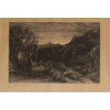 FREDERICK LANDSEER GRIGGS AFTER SAMUEL PALMER (1805-1881) 'The Homeward Star