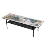 JOHN PIPER FOR TERENCE CONRAN, A 'LONDON SKYLINE' COFFEE TABLE,
