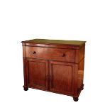 A REGENCY MAHOGANY BUTLER'S SIDE CABINET, ATTRIBUTABLE TO GILLOWS,