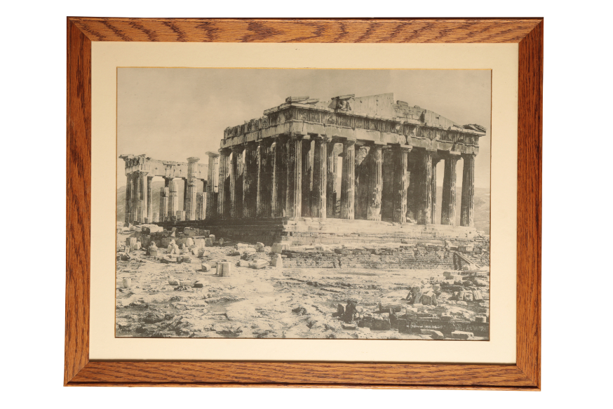 A PAIR OF PHOTOGRAPHS OF ATHENIAN RUINS - Image 3 of 4