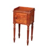 A REGECNY MAHOGANY POT CUPBOARD, PROBABLY BY GILLOWS,