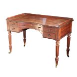 A REGENCY OR GEORGE IV MAHOGANY DRESSING TABLE, ATTRIBUTABLE TO GILLOWS,