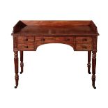 A REGENCY MAHOGANY DRESSING TABLE, ATTRIBUTABLE TO GILLOWS,