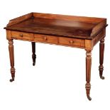 A REGENCY MAHOGANY DRESSING TABLE, ATTRIBUTABLE TO GILLOWS,