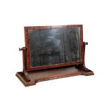 A REGENCY OR GEORGE IV MAHOGANY DRESSING TABLE MIRROR, ATTRIBUTABLE TO GILLOWS,