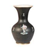 A LARGE VICTORIAN VASE IN THE GRECIAN MANNER