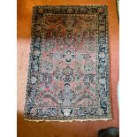 A TABRIZ TYPE RUG,