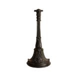 A GEORGE IV OR WILLIAM IV CAST IRON DOOR PORTER,