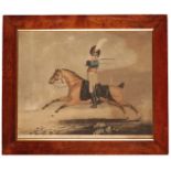 SAMUEL WILLIAM REYNOLDS AFTER DEAN WOLSTENHOLME (1757-1837) A cavalry officer on horseback
