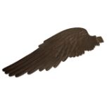 A CONTINENTAL BRONZE MODEL OF A FEATHERED WING,
