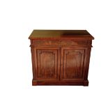 A REGENCY MAHOGANY BACHELOR'S CUPBOARD, ATTRIBUTABLE TO GILLOWS,