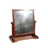 A REGENCY OR GEORGE IV MAHOGANY DRESSING TABLE MIRROR, ATTRIBUTABLE TO GILLOWS,