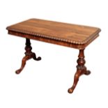 A REGENCY GONCALO ALVES SIDE TABLE, PROBABLY BY GILLOWS,