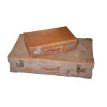 A LEATHER SUITCASE BY ASPREY,