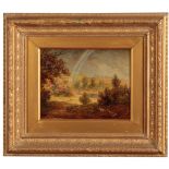 GEORGE ARTHUR HICKIN (1821-1885) 'The Rainbow, Sutton Park'