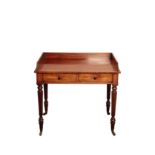 A REGENCY MAHOGANY DRESSING TABLE, ATTRIBUTABLE TO GILLOWS,