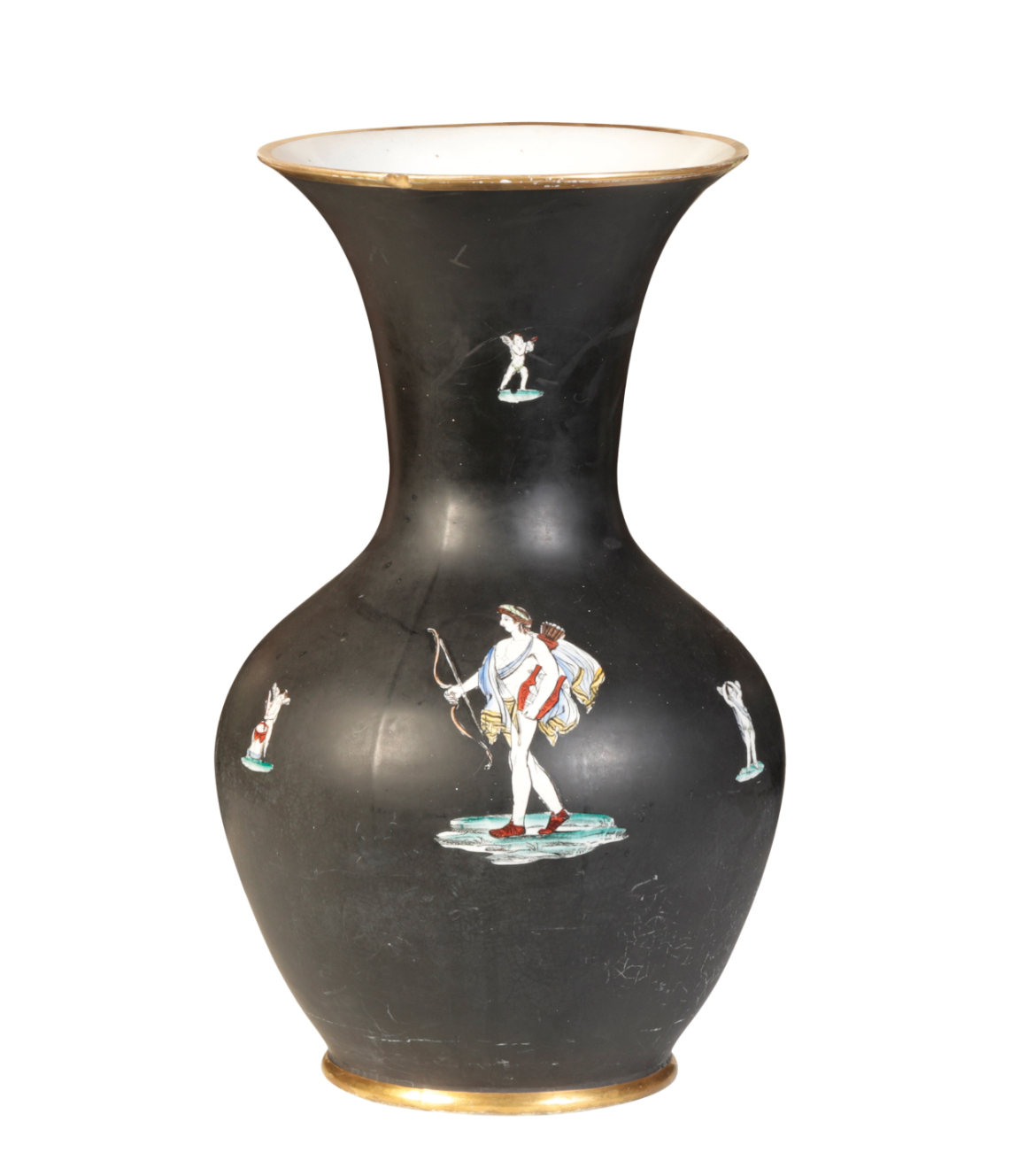 A LARGE VICTORIAN VASE IN THE GRECIAN MANNER - Image 2 of 2