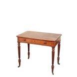 A REGENCY MAHOGANY CHAMBER TABLE, ATTRIBUTABLE TO GILLOWS,