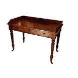 A REGENCY MAHOGANY DRESSING TABLE, ATTRIBUTED TO GILLOWS,